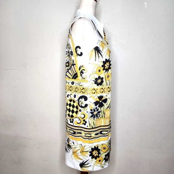 Vintage Couture 60's Mod Groovy Flower Power Shift Dress/Tunic - Picture 5 of 8